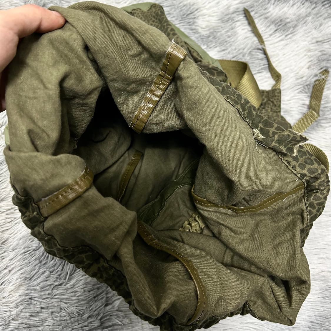 90s 폴란드군 카모 백팩 상품이미지7