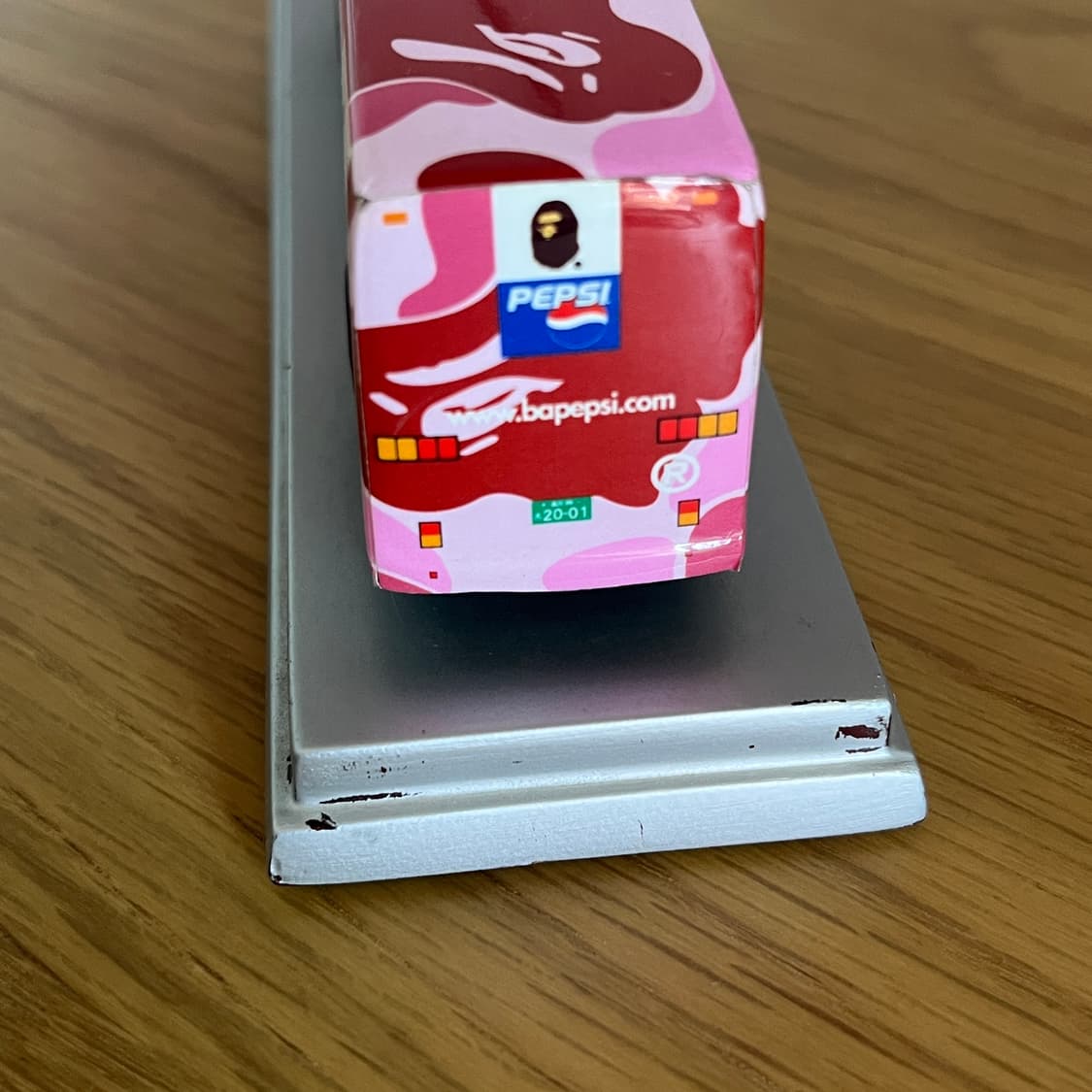레어 Bape 베이프 펩시 콜라보 카모 버스 미니어쳐 상품이미지4