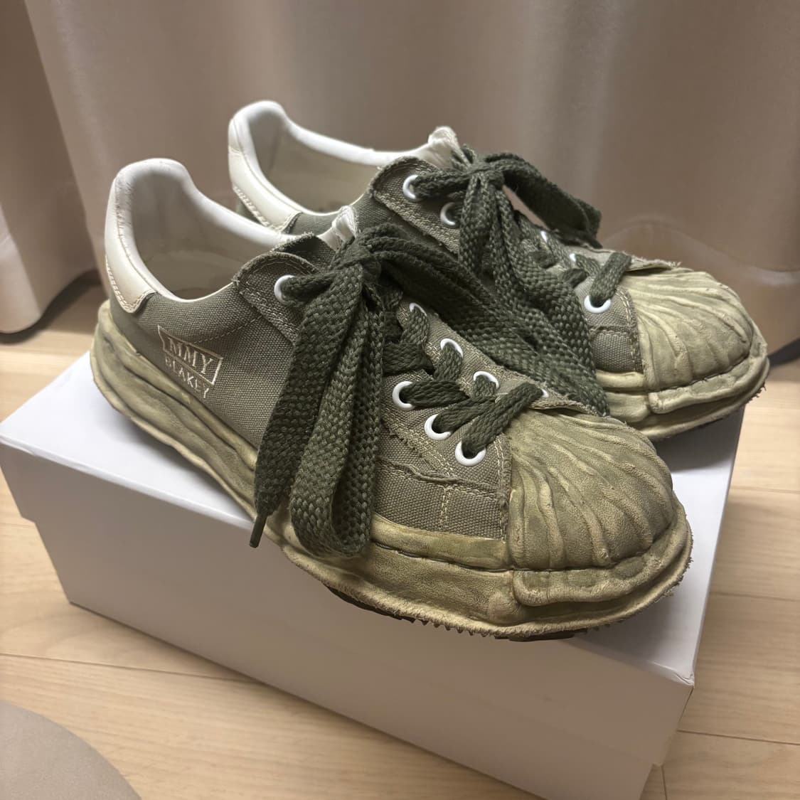 미하라 야스히로 블레이키 빈티지 카키 44 상품이미지2