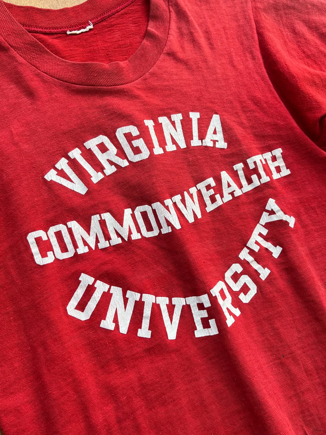 70s University College Print T-Shirt 상품이미지2