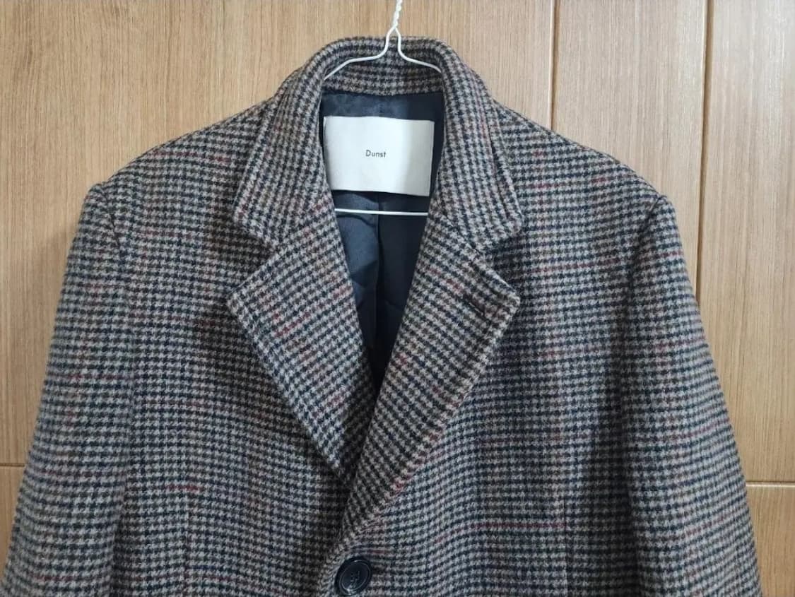 (S)던스트 공용 싱글 3버튼 울 코트 상품이미지2