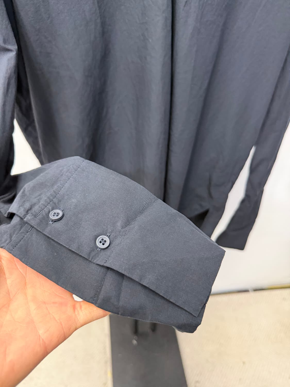 정품) COS 코스 블랙 긴팔 블라우스 34 상품이미지3