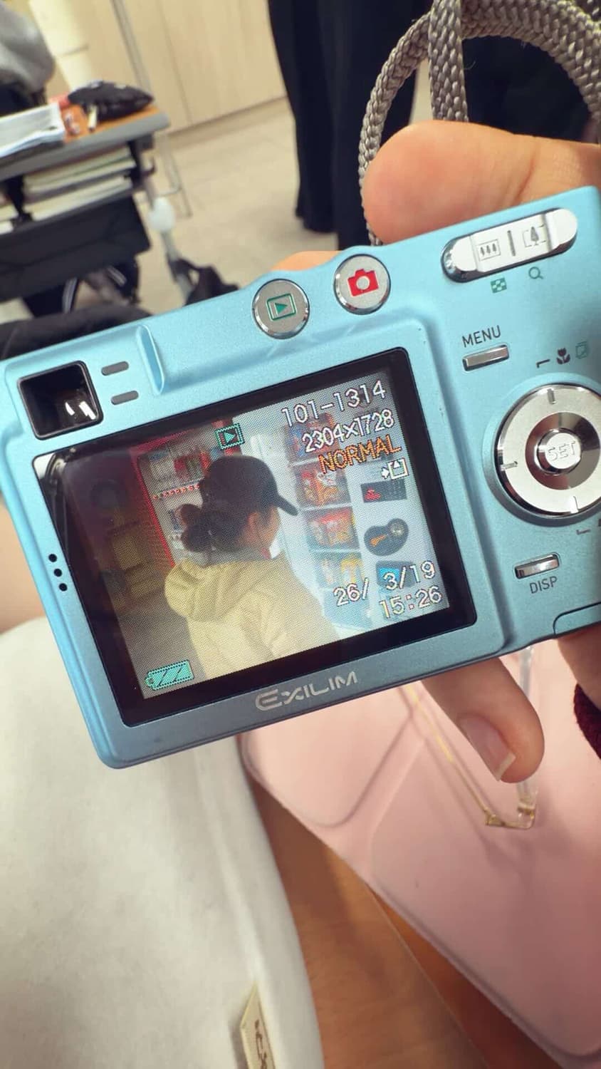 카시오 엑슬림 z40 블루 상품이미지2