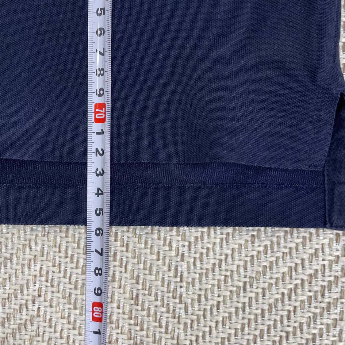 라코스테 레귤러핏 카라티 네이비 US M 상품이미지7