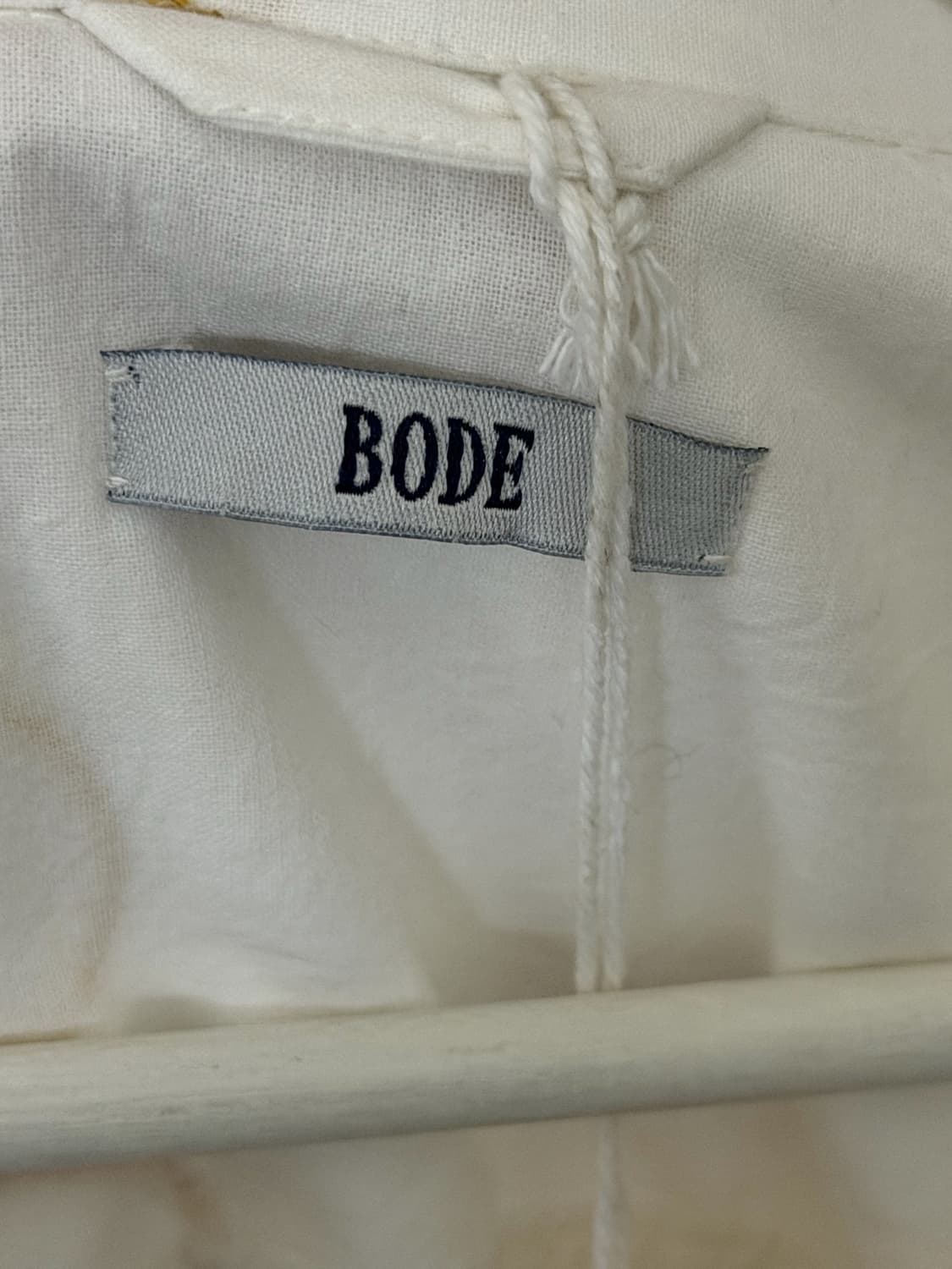 Bode 보디 솔레이 프린지 긴팔 셔츠 상품이미지5