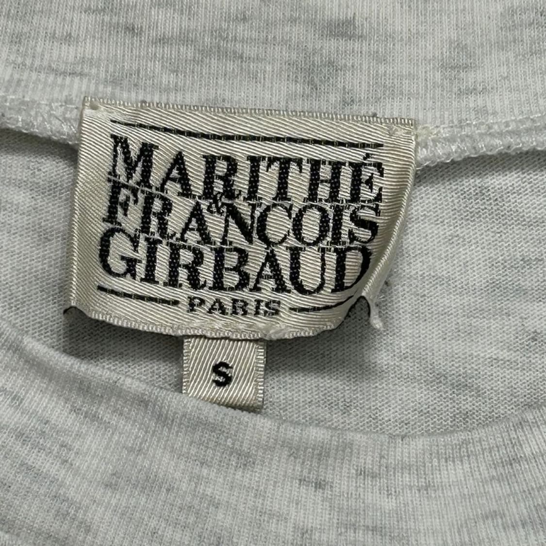 MARITHE FRANCOIS GIRBAUD 클래식 로고 반팔티 S 상품이미지6
