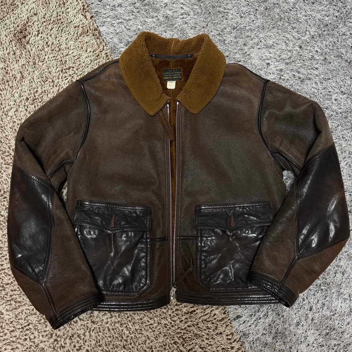 rrl 시어링 무스탕 M 상품이미지1