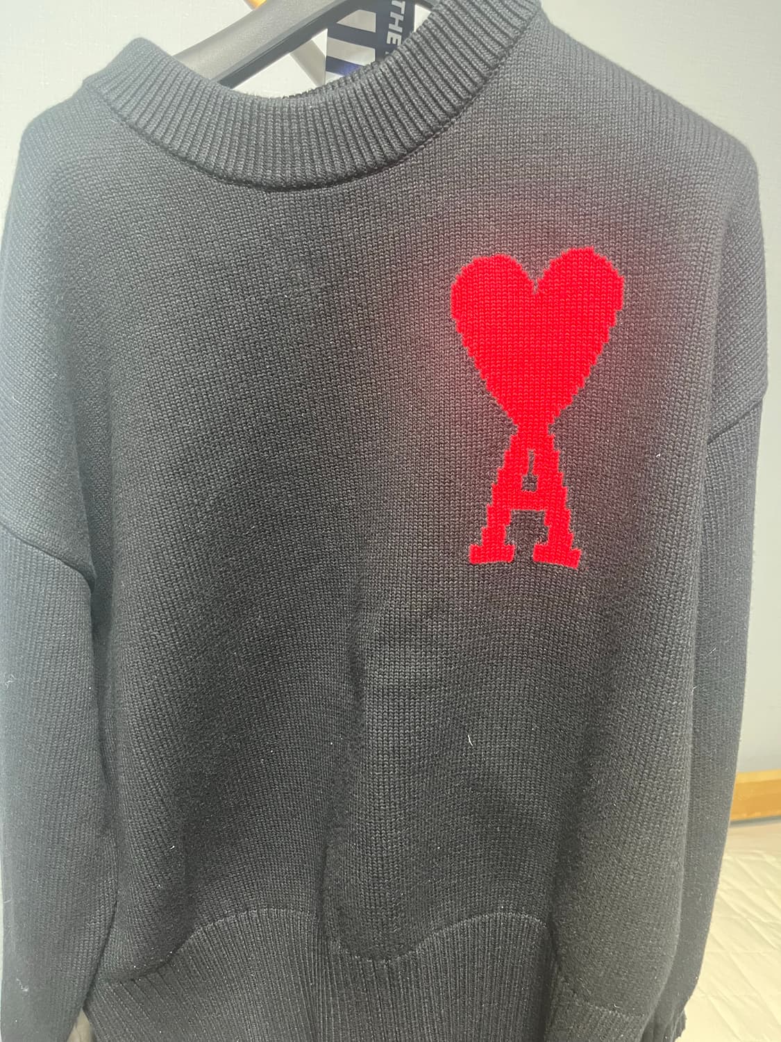 아미 인타르시아 빅로고 니트 m 상품이미지1