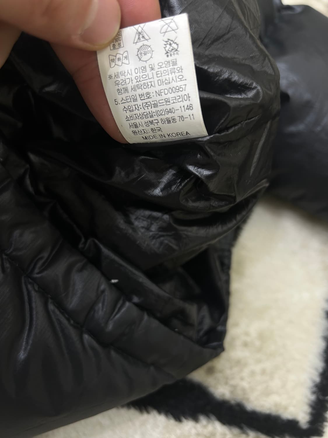 [XS]노스페이스 써밋시리즈 덕다운 패딩/약유광 상품이미지6