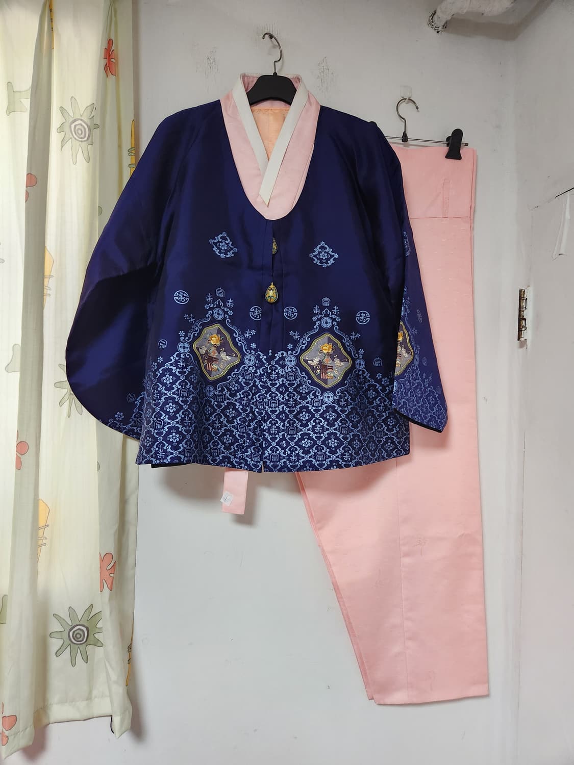 남자 칠보단추 한복 4피스 세트100~105 상품이미지1