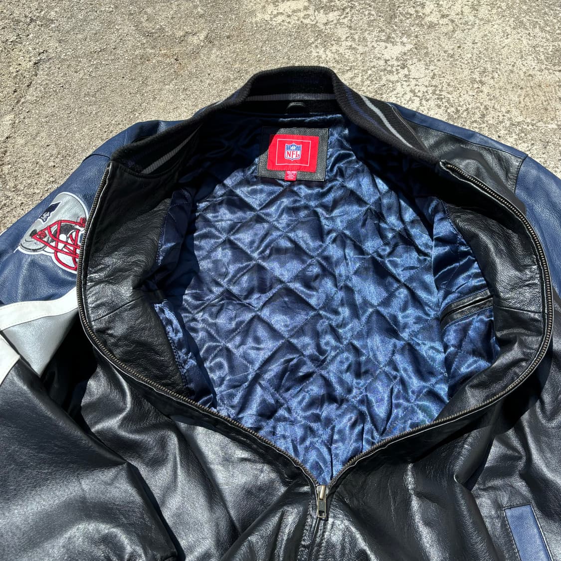 00s NFL 뉴 잉글랜드 패트리어츠 바시티 3XL 상품이미지7