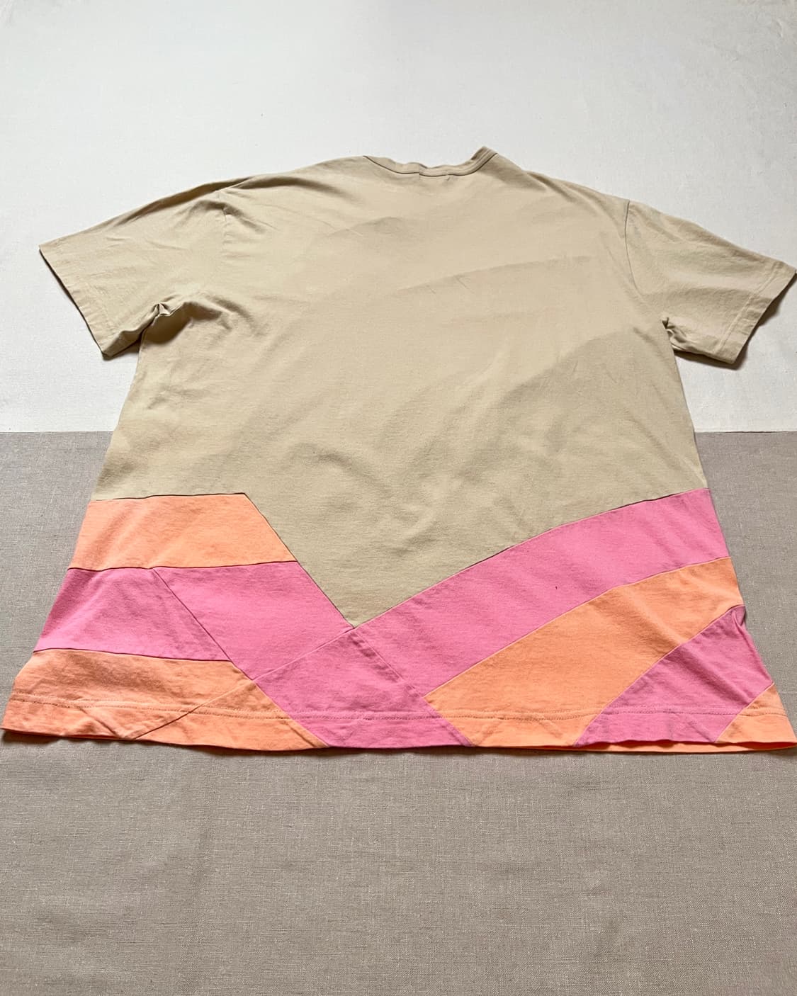 꼼데가르송 옴므플러스 컬러블럭 티셔츠 comme des garcons 상품이미지4