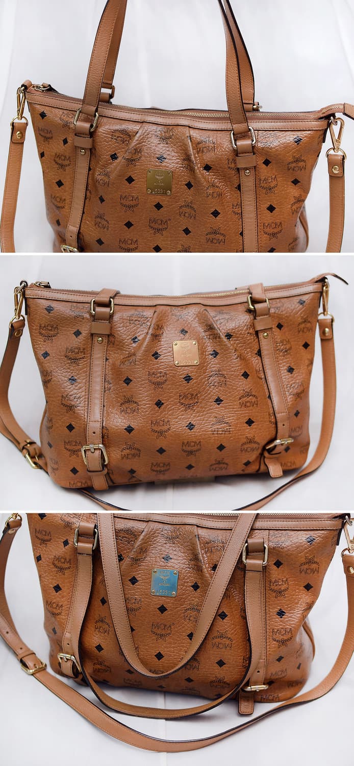 MCM 비세토스 모노그램 레더 쇼퍼백 (토트.숄더.크로스) 상품이미지4