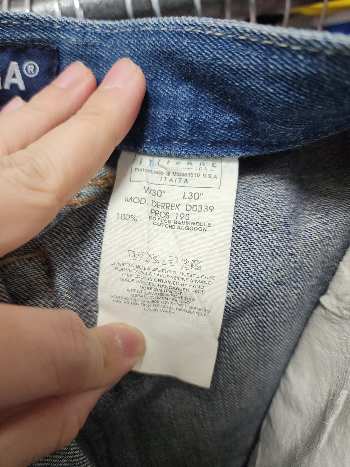 D&G 돌체앤가바나 신치백 청바지 상품이미지7