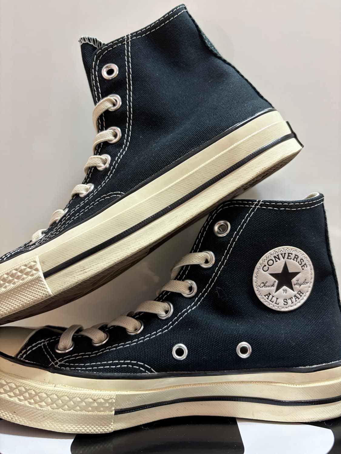 컨버스 척70 하이 블랙 230사이즈 상품이미지4