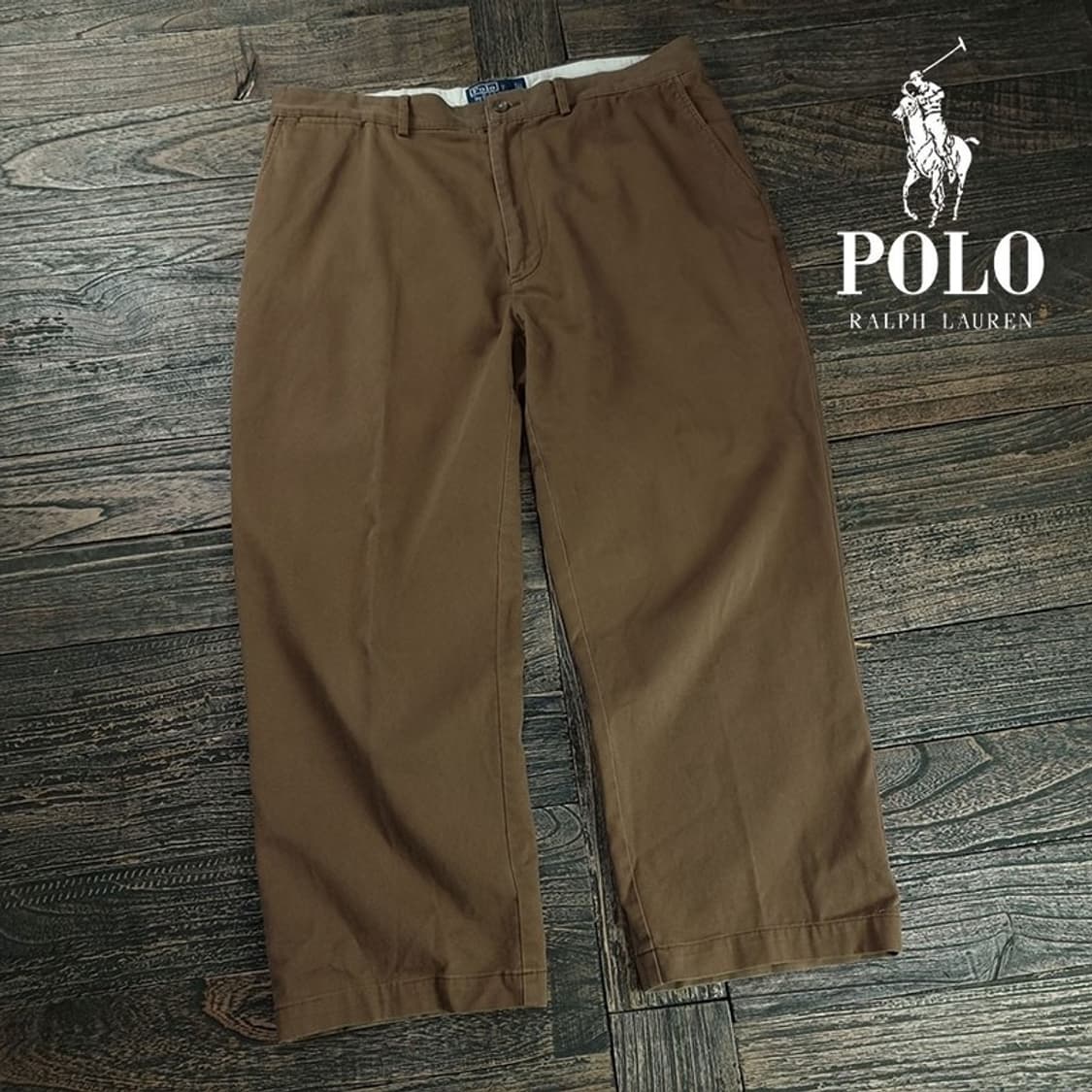 [폴로 랄프로렌] 빅사이즈 치노 팬츠 브라운 M19864 상품이미지1