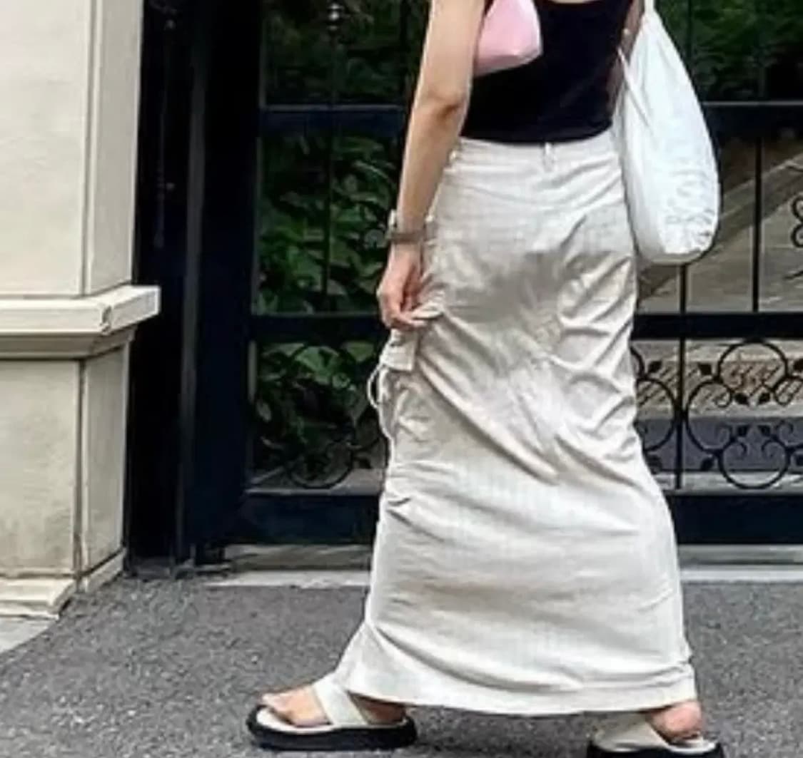인스턴트펑크 카고롱치마  상품이미지2