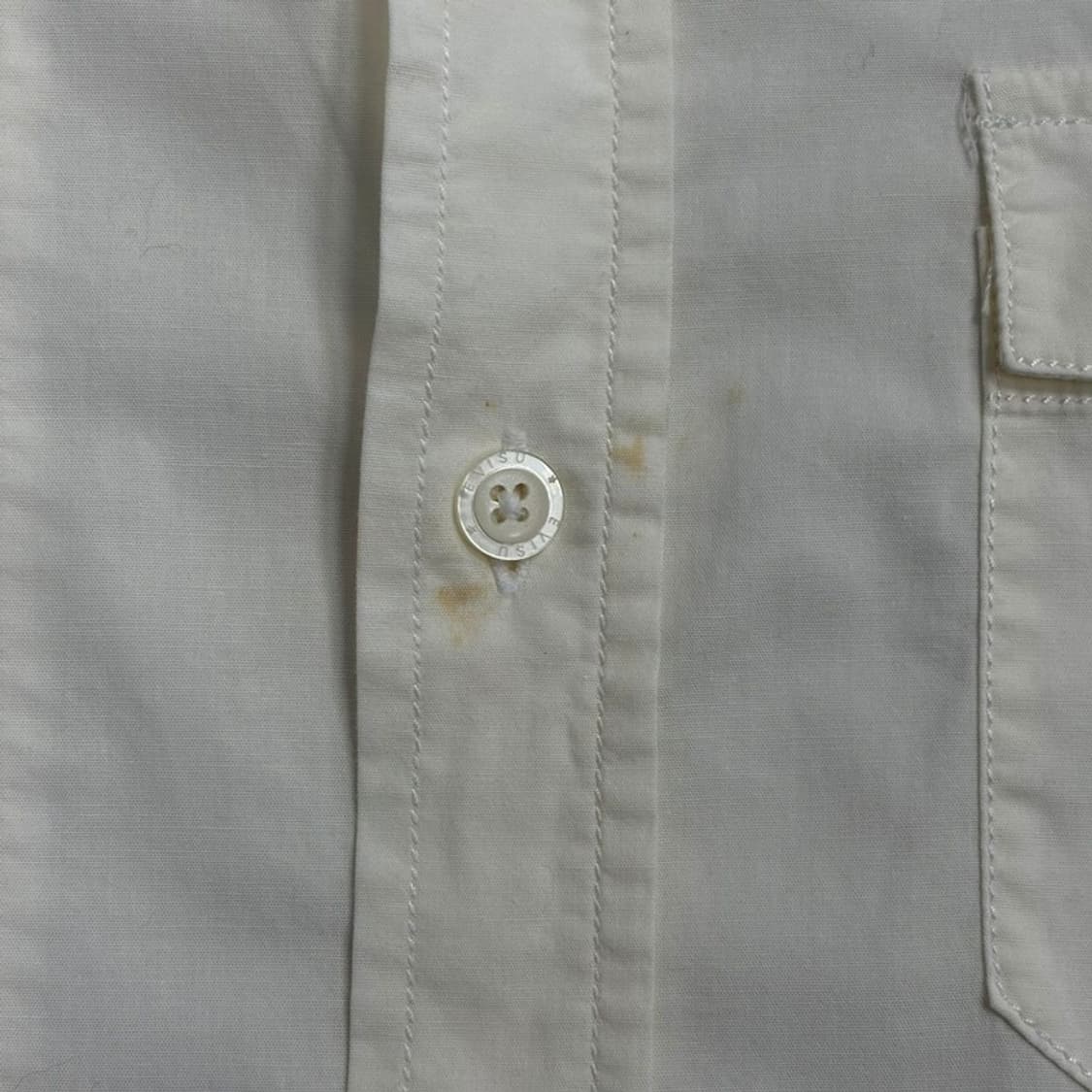 에비수 화이트 자수 셔츠 v1747 상품이미지8