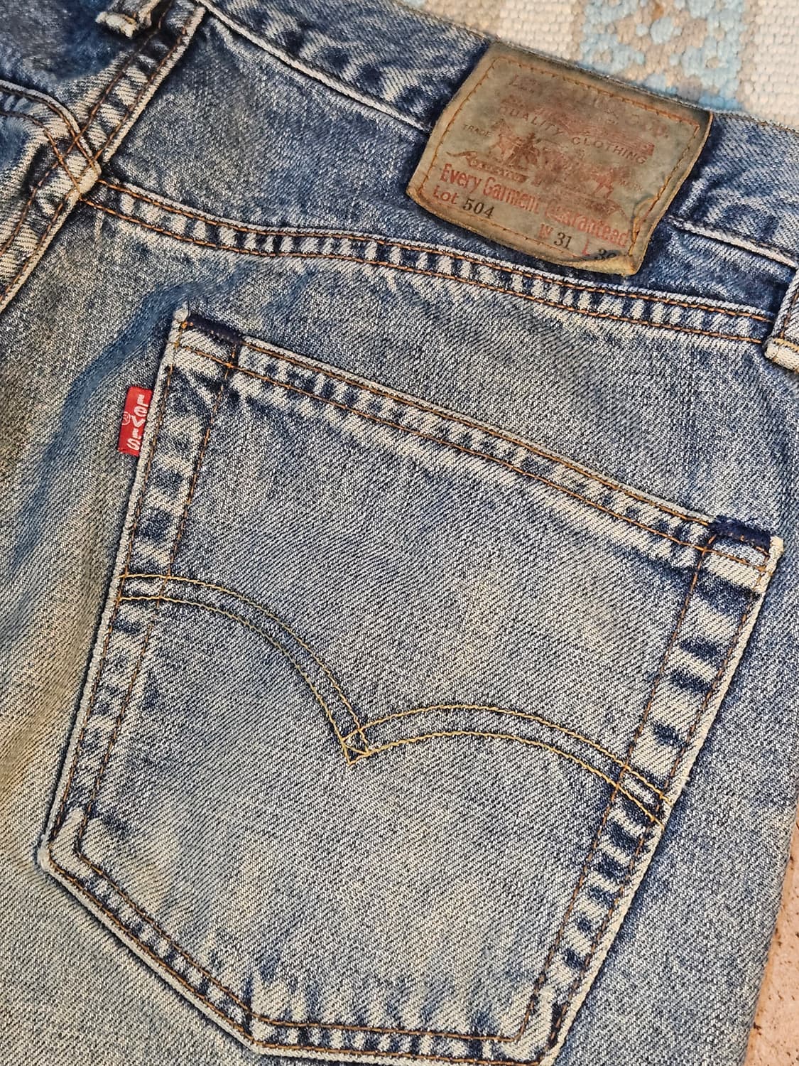 Levi's 504 데님 팬츠 상품이미지4