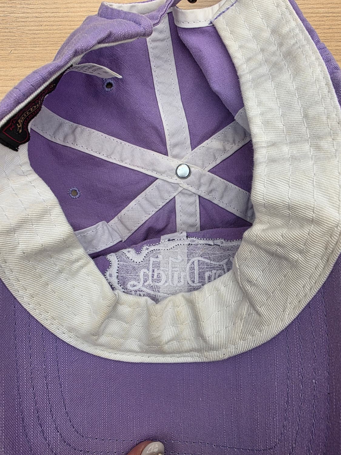 본터치 y2k 빈티지 퍼플 캡 모자 상품이미지9