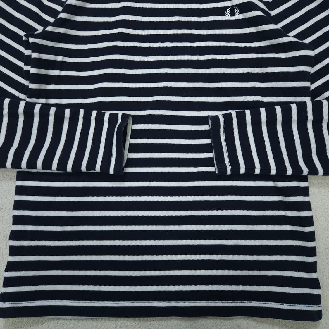 프레드페리 스트라이프 긴팔티 S 상품이미지3