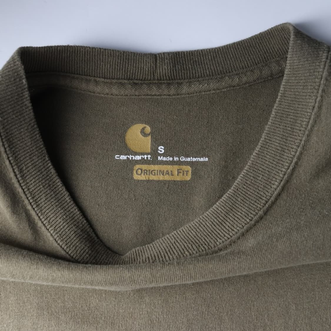 칼하트 K87 포켓 반팔 티셔츠 S 상품이미지5