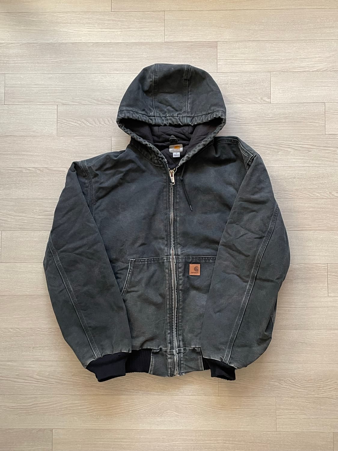 칼하트 j130 BLK 블랙 액티브 자켓 샌드스톤 carhartt 상품이미지1