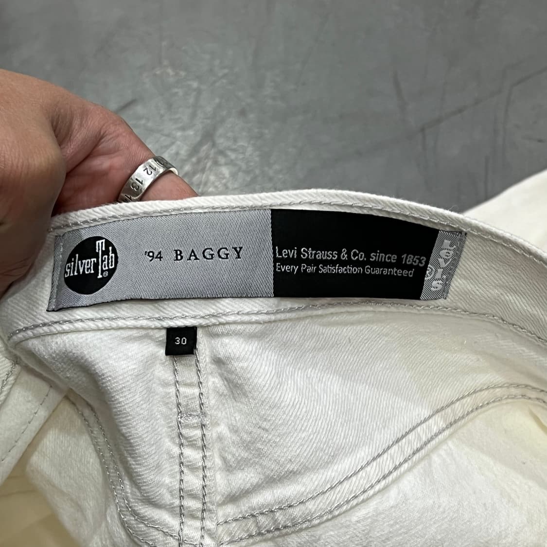  리바이스 실버탭 94배기 데님팬츠 y14420 상품이미지6