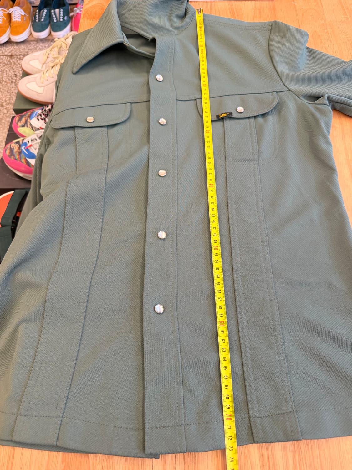 70‘s MADE IN USA 리 레저 수트 자켓 셔츠 상품이미지9