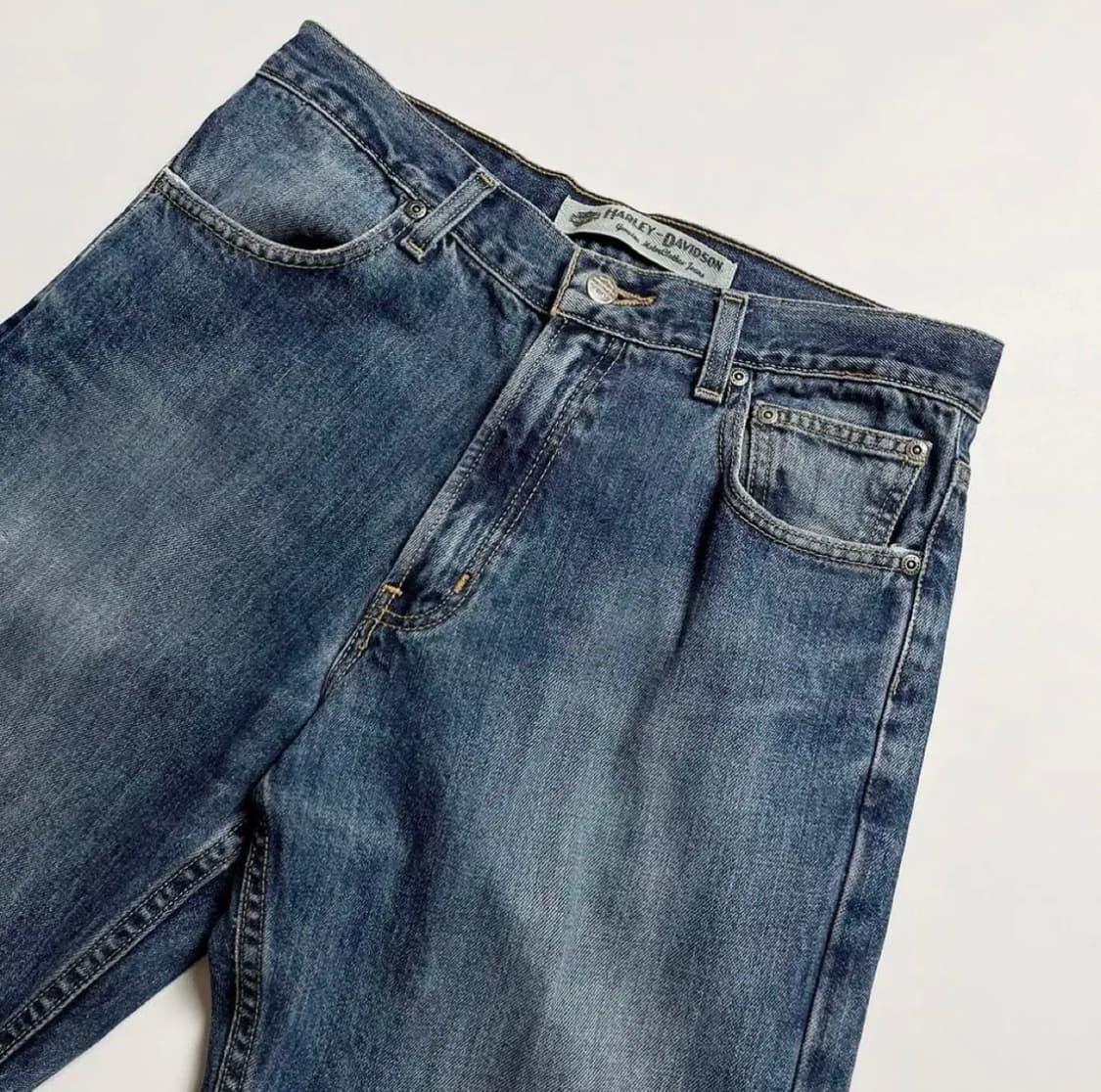 할리데이비슨 빈티지 데님 상품이미지2