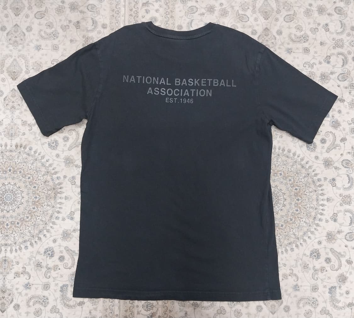 NBA 로고 반팔 티셔츠 블랙 XL 상품이미지2