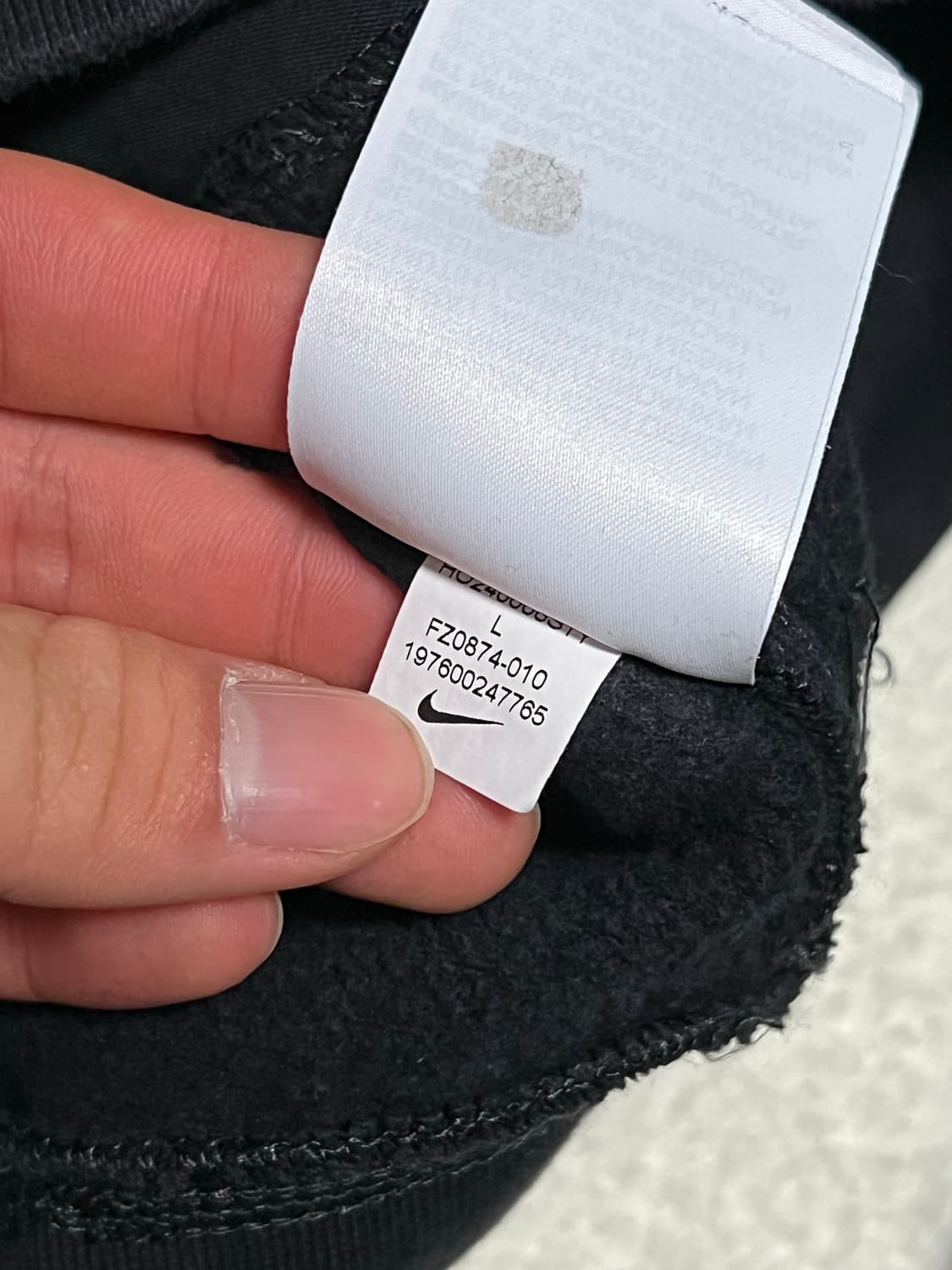 나이키 반집업 맨투맨 상품이미지6