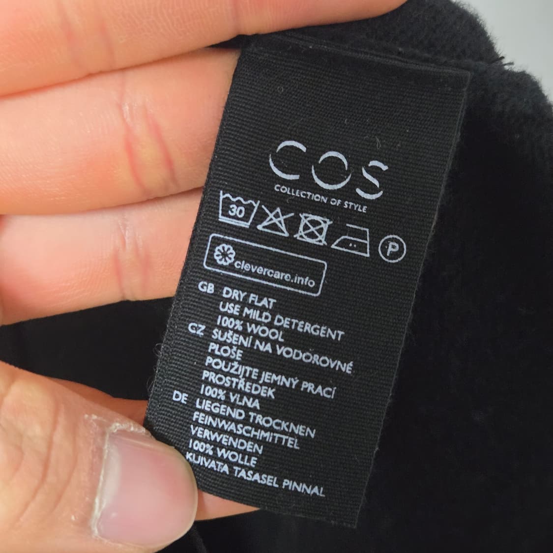 코스 터틀넥 울 니트 원피스 / 여성 원피스 / 여성 니트  상품이미지3