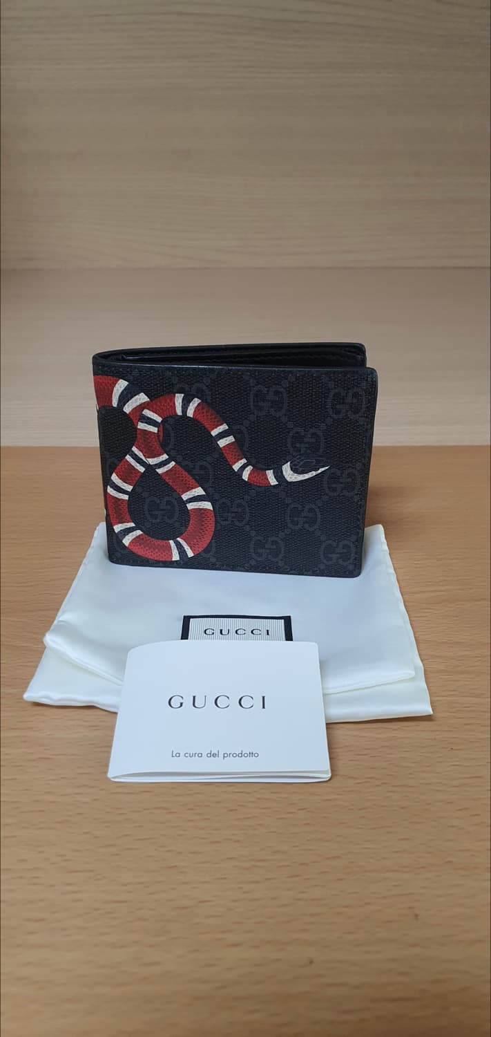 구찌 스네이크 반지갑/지갑 정품A급(감정O) 상품이미지1