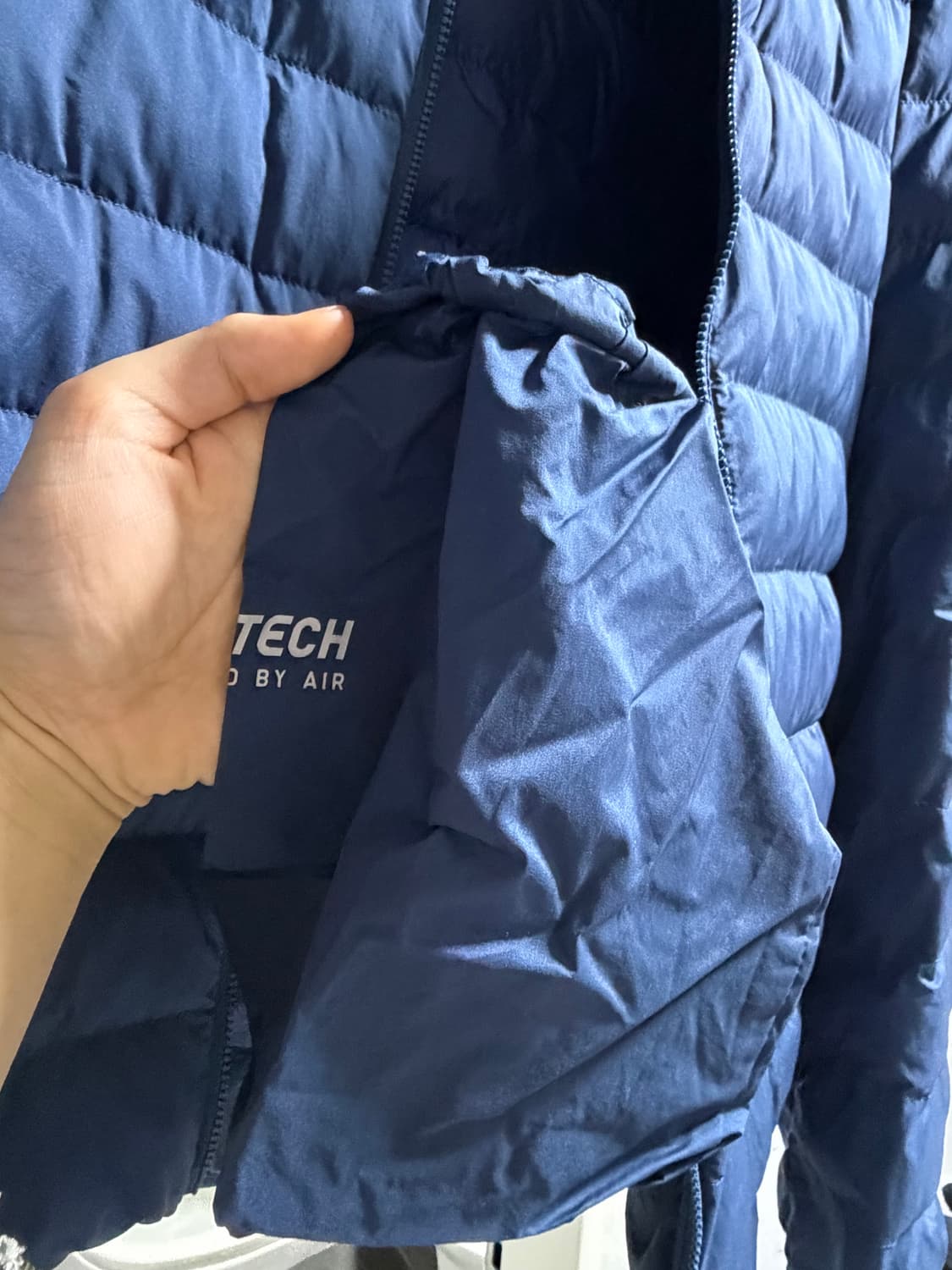 유니클로 퍼프테크 PUFFTECH재킷 블루 상품이미지5