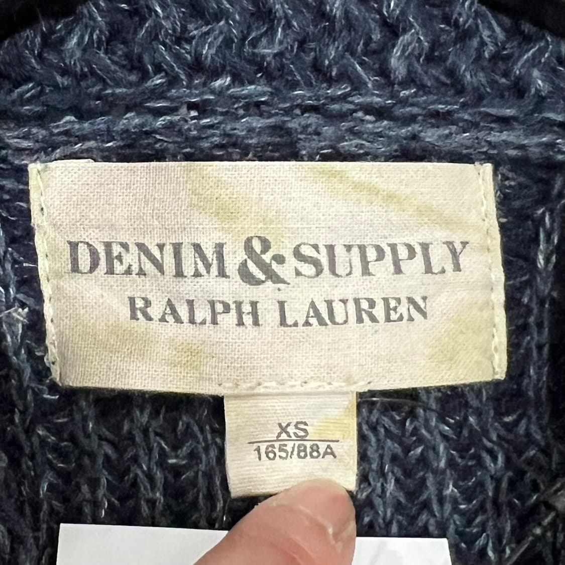 데님앤서플라이 랄프로렌 숄카라 가디건 s08764 상품이미지7