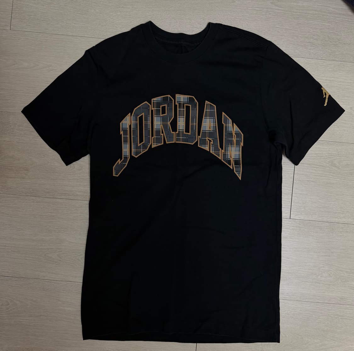 조던 체크 반팔티셔츠 상품이미지1