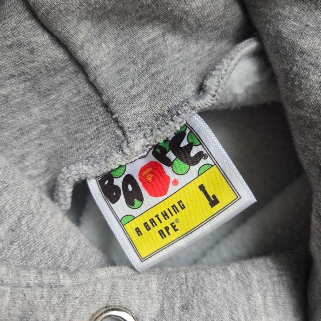 그레이 카모 BAPE 후디  상품이미지3