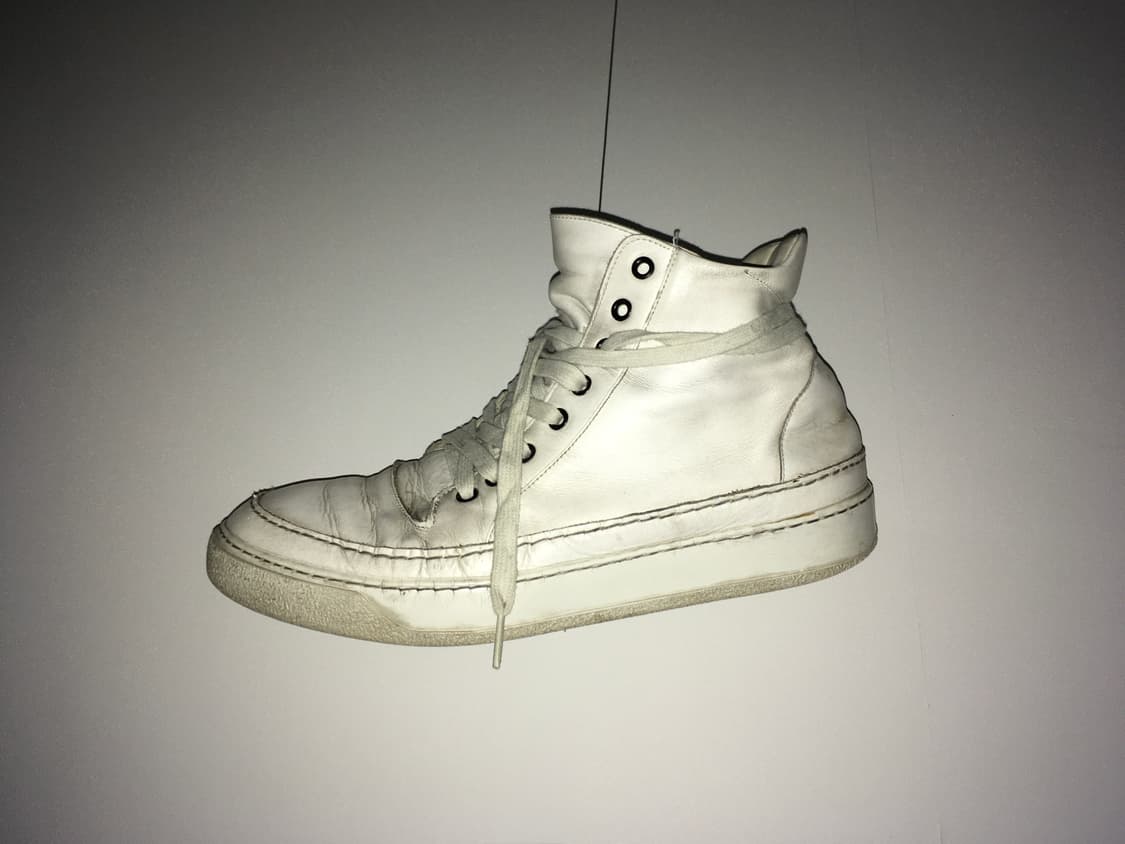 Masnada leather hightops 42size 상품이미지1