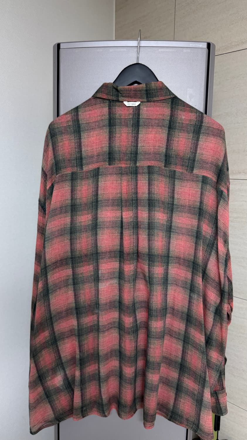 아워레가시 버로우드 럼버체크 셔츠 50사이즈 상품이미지2