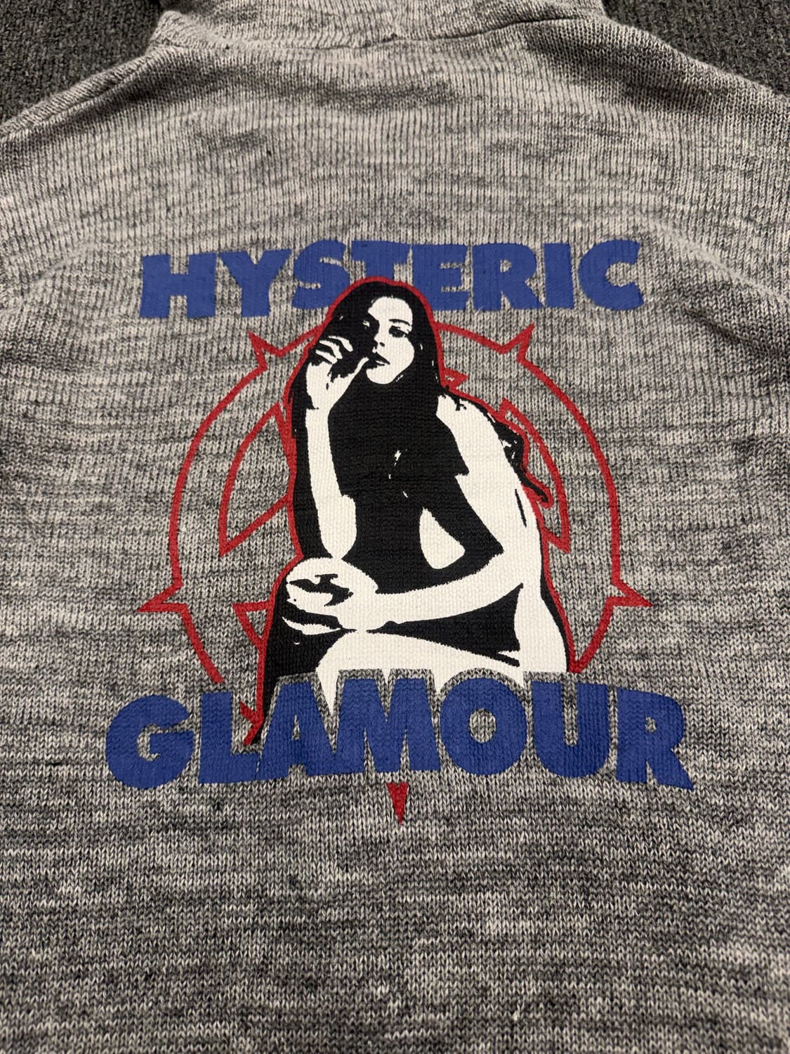 S) 히스테릭 글래머 빈티지 니트 후드 집업 상품이미지5