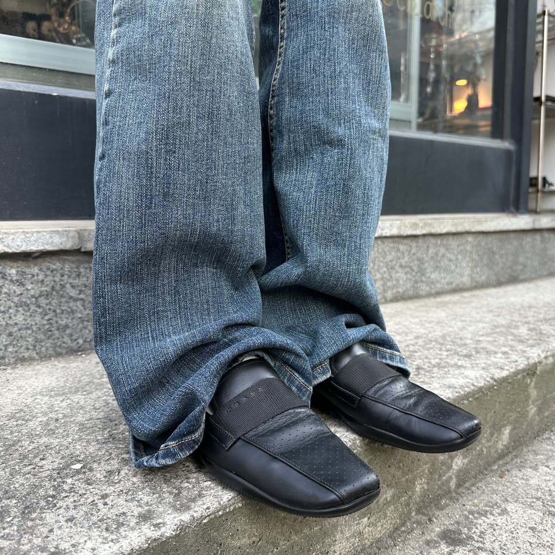 2000s 프라다 스포츠 로퍼 스니커즈 드롭 상품이미지4