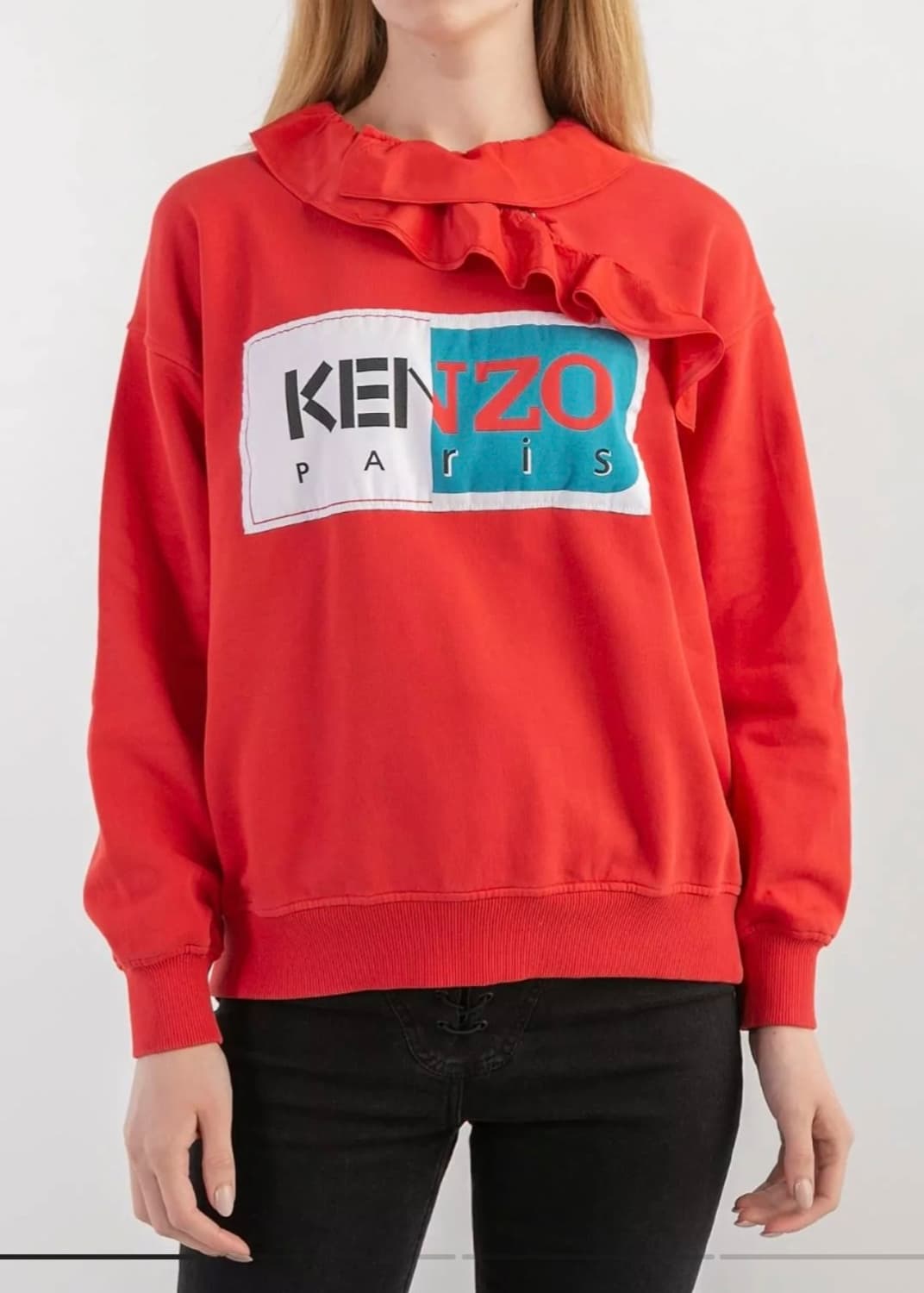 겐조 빈티지 프릴넥 스웻셔츠 상품이미지1