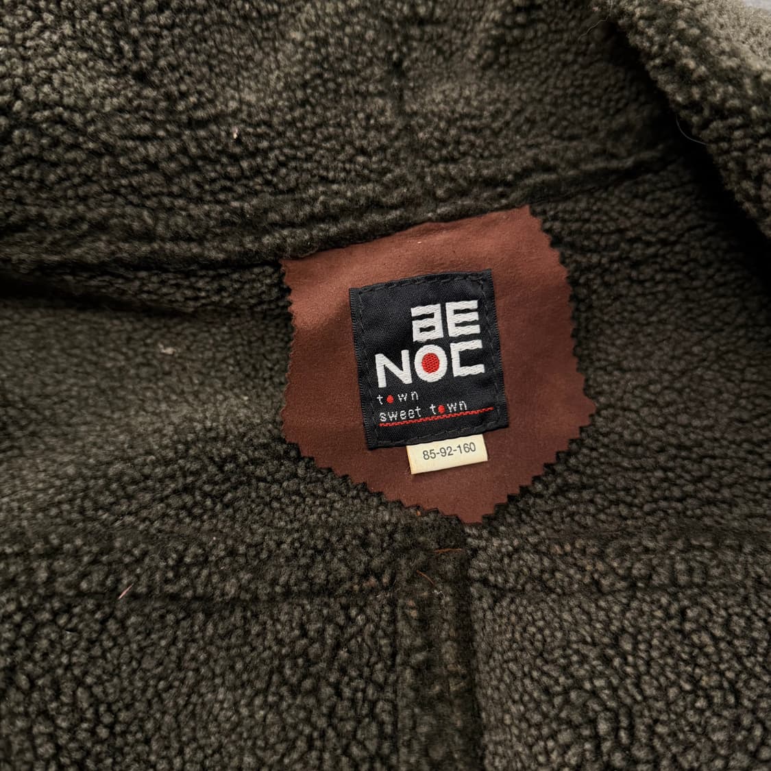 [ 85-92-160 ] 빈티지 쉐르파 스웨이드 양가죽 무스탕 자켓 상품이미지5