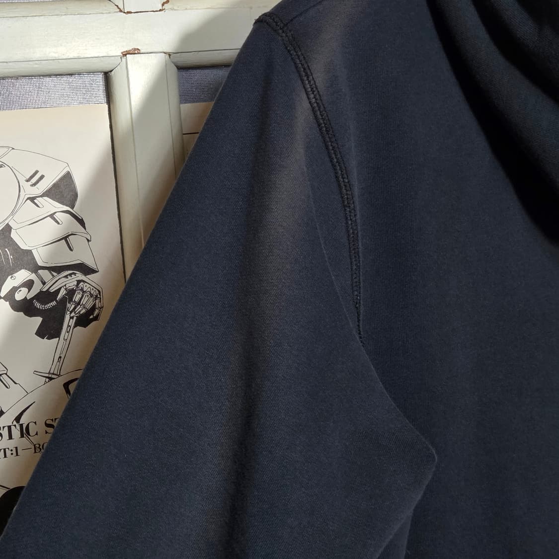 나이키 빅스우시 페인팅 블랙 후드집업 상품이미지8