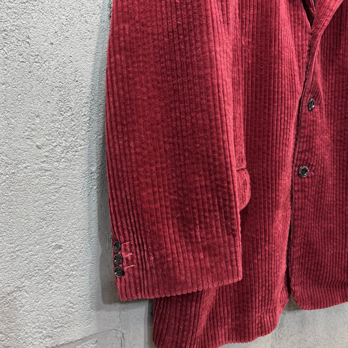 에리트 옛 양장점 버건디 코듀로이 블레이저 자켓 (XL)  상품이미지3