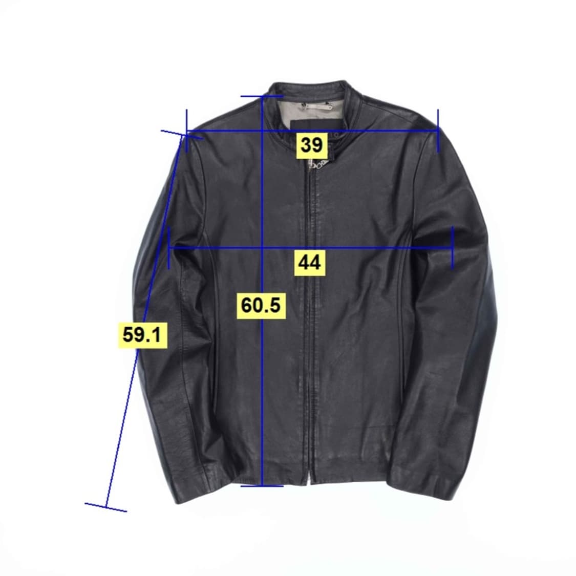 55 송지오옴므 여성 싱글 라이더 가죽 자켓 4165 상품이미지10