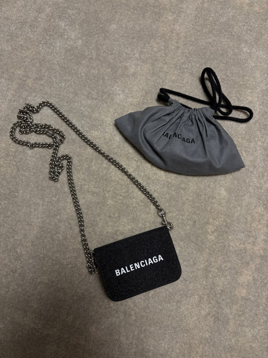 발렌시아가 캐쉬 미니 체인 지갑 정품 새상품 상품이미지1