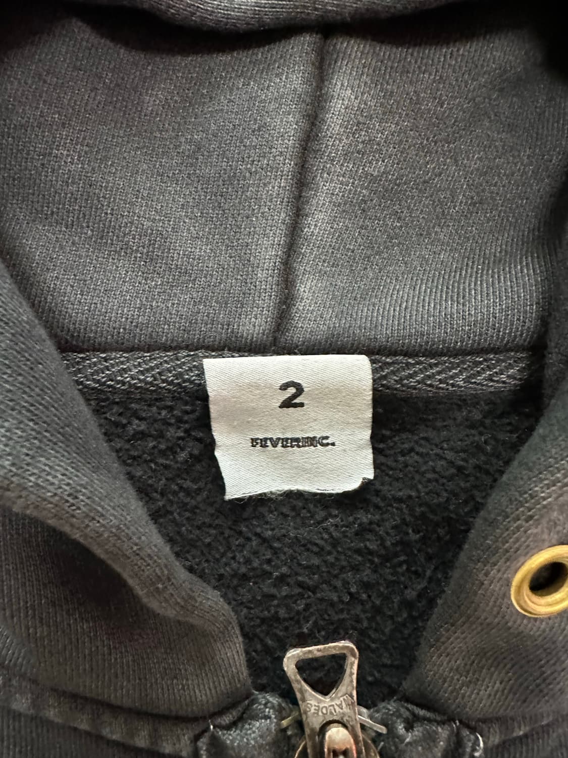 [2] 블라인드파일즈 후드집업 블랙 상품이미지2