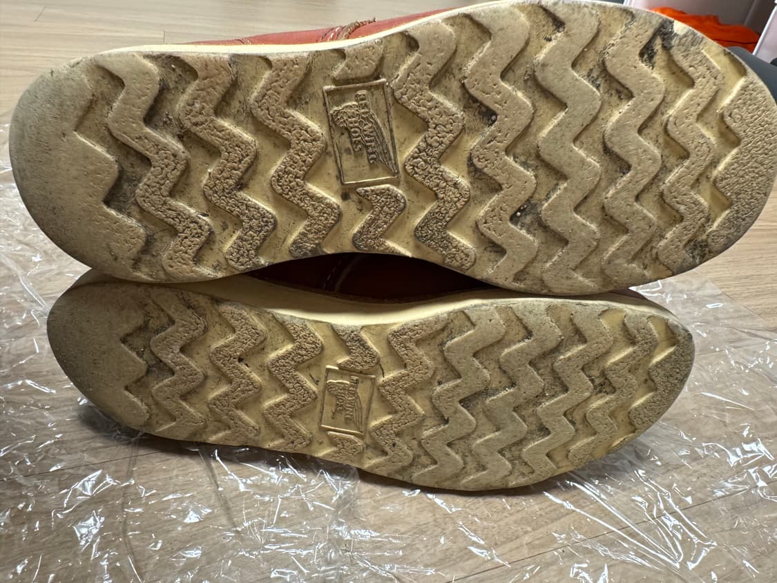 레드윙 8166 오로 러셋가죽 플레인토 워커부츠 8.5D 상품이미지4